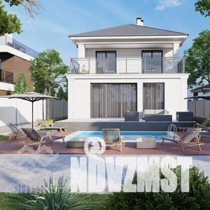 Дом 192м², 2-этажный, участок 6 сот.