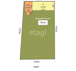 Дом 84м², 1-этажный, участок 7 сот.