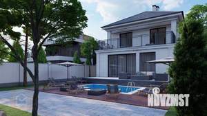 Дом 192м², 2-этажный, участок 6 сот.