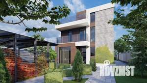 Дом 192м², 2-этажный, участок 6 сот.