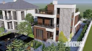 Дом 192м², 2-этажный, участок 6 сот.