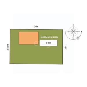 Дом 213м², 2-этажный, участок 6 сот.