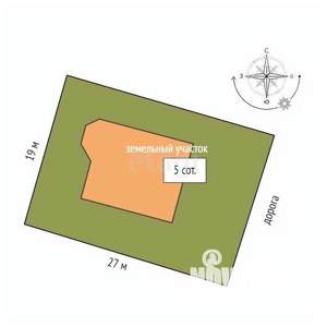 Дом 200м², 2-этажный, участок 5 сот.