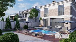 Дом 192м², 2-этажный, участок 6 сот.