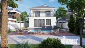 Дом 192м², 2-этажный, участок 6 сот.