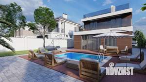 Дом 192м², 3-этажный, участок 6 сот.  