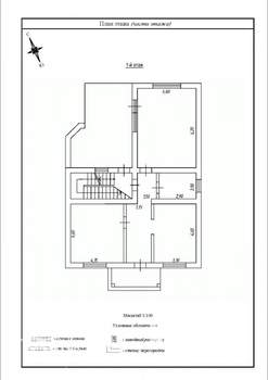 Коттедж 170м², 2-этажный, участок 3 сот.  