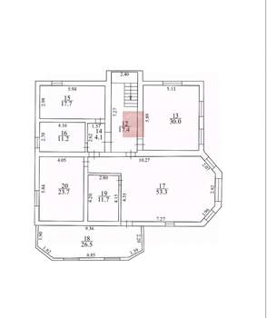 Дом 420м², 1-этажный, участок 8 сот.  