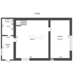 Дом 120м², 2-этажный, участок 2 сот.  