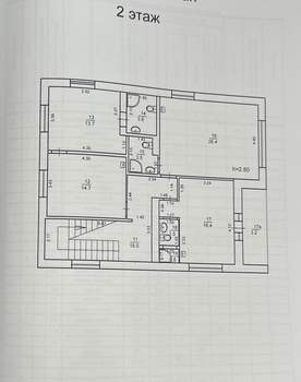 Дача 292м², 2-этажный, участок 5 сот.  