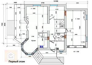 Дом 214м², 2-этажный, участок 8 сот.  