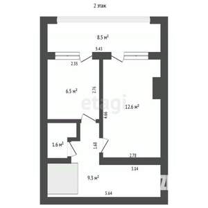 Дом 111м², 3-этажный, участок 4 сот.  