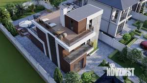 Дом 192м², 3-этажный, участок 6 сот.  