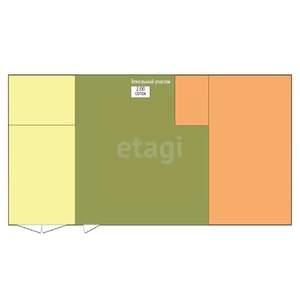 Дом 126м², 2-этажный, участок 2 сот.  