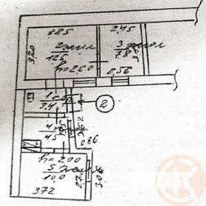 Дом 38м², 1-этажный, участок 1 сот.  