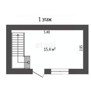 Таунхаус 89м², 3-этажный, участок 0 сот.  