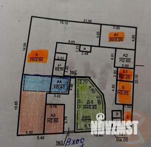 Дом 215м&sup2;, 3-этажный, участок 2 сот.  