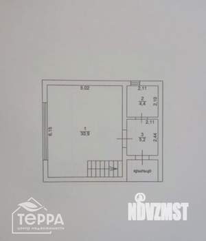 Дом 65м&sup2;, 2-этажный, участок 2 сот.  