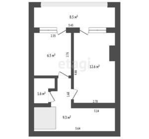 Дом 111м², 3-этажный, участок 4 сот.  