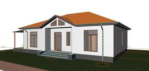 Дом 160м², 1-этажный, участок 6 сот.  