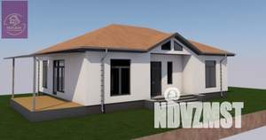 Дом 165м², 1-этажный, участок 6 сот.  