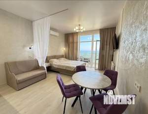 Студия квартира, посуточно, 37м2, 6/9 этаж