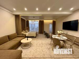 Студия квартира, посуточно, 57м2, 5/6 этаж