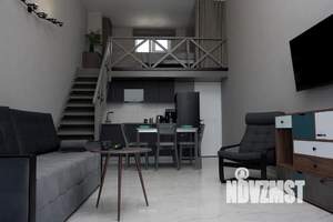 1-к квартира, посуточно, 53м2, 2/2 этаж