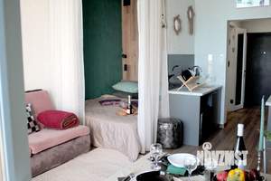 Студия квартира, посуточно, 36м2, 3/9 этаж
