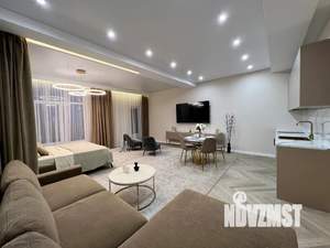 Студия квартира, посуточно, 57м2, 5/6 этаж