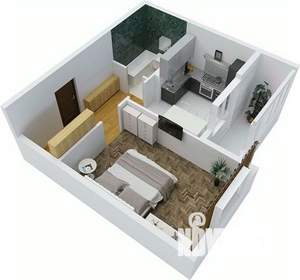 1-к квартира, вторичка, 39м2, 6/8 этаж