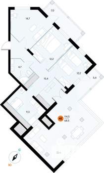 Фото квартиры на продажу (1)
