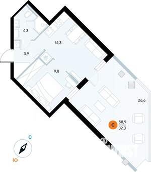 Фото квартиры на продажу (1)