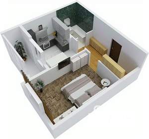 1-к квартира, вторичка, 39м2, 5/8 этаж