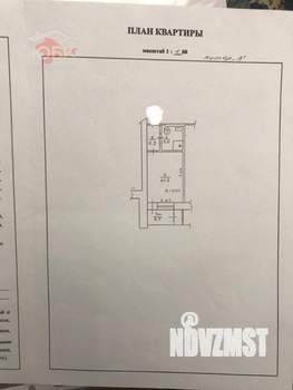 1-к квартира, вторичка, 17м2, 2/6 этаж