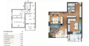 2-к квартира, вторичка, 64м2, 5/12 этаж