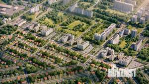 1-к квартира, строящийся дом, 40м2, 2/9 этаж