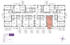 Студия квартира, вторичка, 29м2, 5/13 этаж