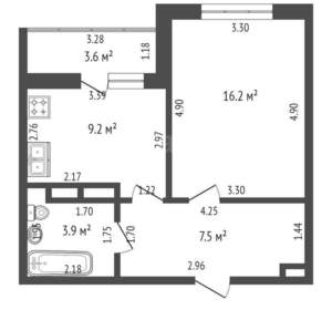 Фото квартиры на продажу (1)