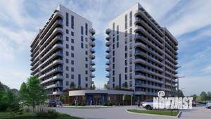 2-к квартира, строящийся дом, 54м2, 8/12 этаж