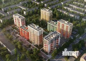1-к квартира, строящийся дом, 39м2, 10/16 этаж