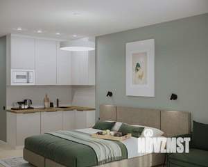 Студия квартира, вторичка, 36м2, 2/9 этаж