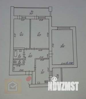 3-к квартира, вторичка, 84м2, 12/14 этаж