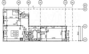 2-к квартира, вторичка, 52м2, 3/5 этаж