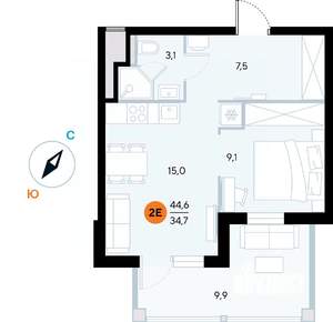 Фото квартиры на продажу (1)