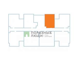 Студия квартира, вторичка, 42м2, 4/7 этаж