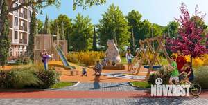 1-к квартира, строящийся дом, 44м2, 8/8 этаж