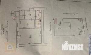 2-к квартира, вторичка, 48м2, 1/1 этаж