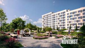 1-к квартира, строящийся дом, 41м2, 5/9 этаж