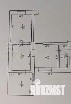 2-к квартира, вторичка, 48м2, 1/1 этаж